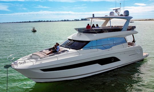 ''Princess Abu II'' Prestige Flybridge 630 Yacht Charter in Anna Maria, Florida