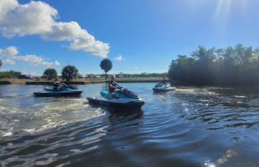 Explore Cape Coral on our New Seadoo Jet Skis with No Boundaries