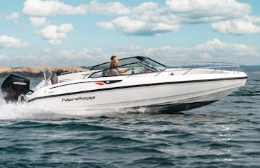 Norkapp Avant 705 Luxury Boat to Discover Paros by sea, Greece