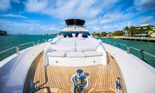 Rent a Luxury Yachting Experience! 94' SunSeeker