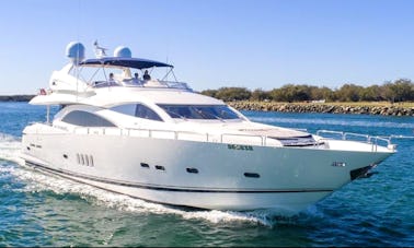 94' SunSeeker in Miami Beach, Florida - Rent a Luxury Yachting Experience!