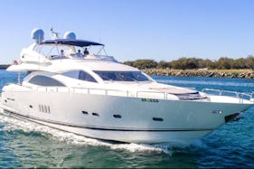 Rent a Luxury Yachting Experience! 94' SunSeeker in Miami Beach, Florida