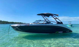 Enjoy this brand new 2022 25ft Bowrider on the intracoastal or gulf near Clearwater, St. Pete and Tampa.