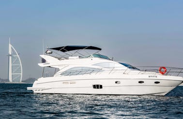 56ft Majesty - Luxury Yacht Rentals in Dubai Harbour (24 persons)