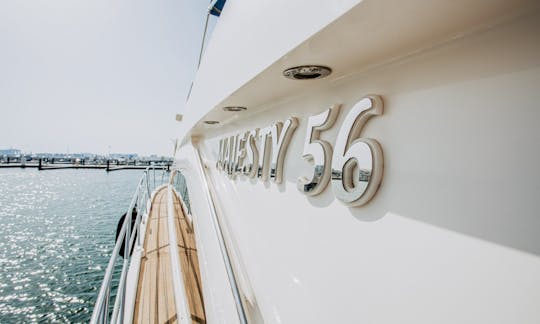 56ft Majesty - Aluguel de iates de luxo no porto de Dubai (24 pessoas)