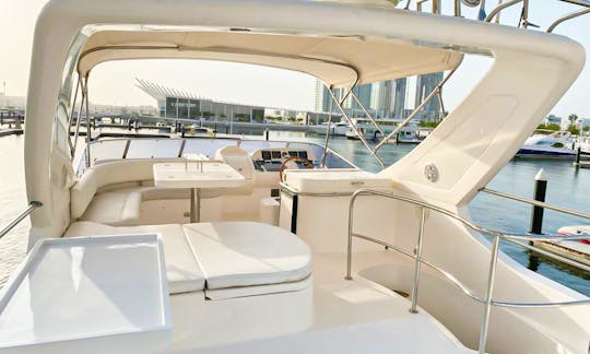 61ft Majesty Silvercreek Motor Yacht in Dubai Harbor