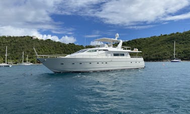 82ft Azimut Mega Luxury Yacht for Private day trip in Charlotte Amalie St. Thomas