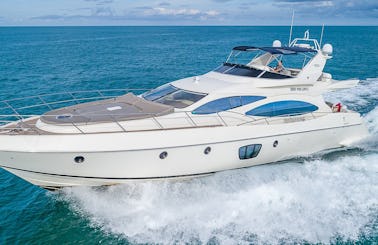63' Prestige Motor Yacht Rental in Miami Beach, Florida