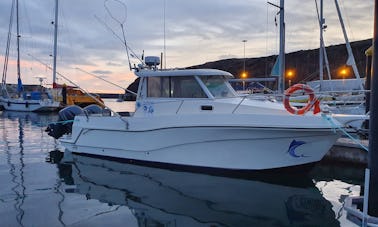 Charter de pêche Rodman 747 PLUS de 25 pieds à Vila Franca Do Campo