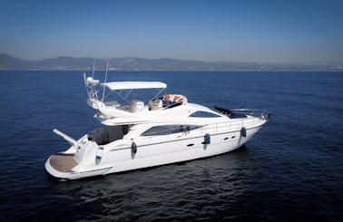 65FT Aicon Luxury Italian Yacht One Of A Kind