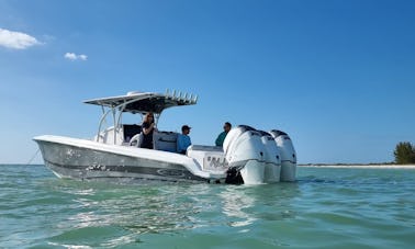 Location d'une console Nor Tech Sport Center de 34 pieds sur l'île de Captiva