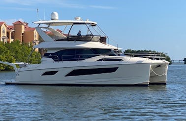 ''Mahalo'' Aquila Power Catamaran Charter in St. Petersburg, Florida