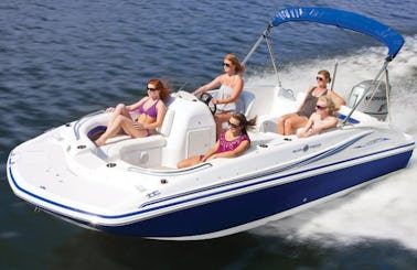 Hurricane 20ft Deck Boat 150hp with Insurance Included in Riverview