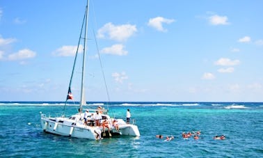 Day Sailing Trip in San Pedro Aboard 42' Polynesian Catamaran