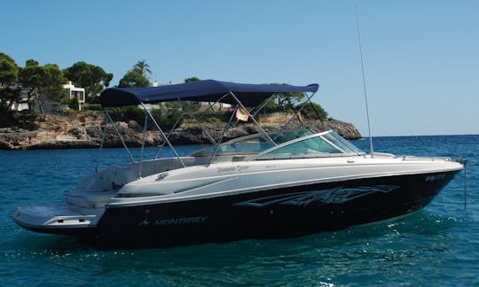 Bateau à moteur Monterey 264 FS spacieux et agile à Cala d'Or, Illes Balears