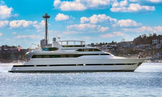 100' Luxury Yacht In Seattle, San Juans, Or Puget Sound!!