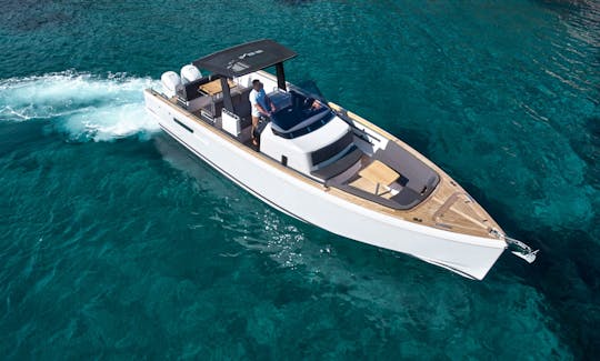 Fjord 36 Express Motor Yacht for Rent in Barcelona, Catalunya