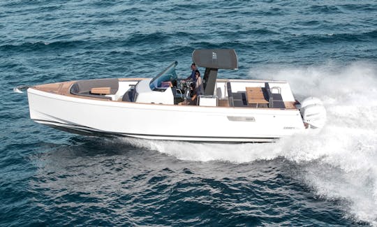 Fjord 36 Express Motor Yacht for Rent in Barcelona, Catalunya