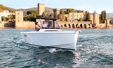 Fjord 36 Express Motor Yacht for Rent in Barcelona, Catalunya