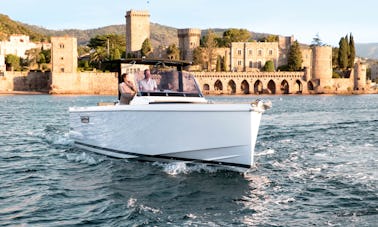 Iate a motor Fjord 36 Express para Alugar em Barcelona, Catalunya