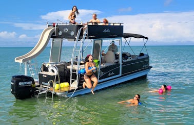 ⚓Plan for a Great Day on the Avalon Funship Pontoon boat with a slide!⚓