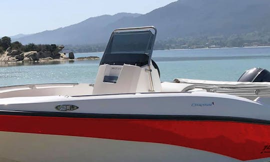 15' Iris Compass 150 en Kolimbari, zona de Chania, Grecia