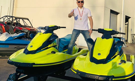 2 JETSKI 680$ || FULL DAY || FULL GAS||  FREE DELIVERY || Yamaha eX Sport BRAND NEW || ONLY  Lake Lewisville - Rockwall & Rowlett tx (Ray Hubbard)