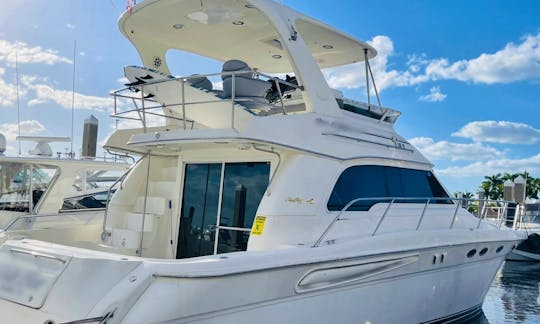 52' Sea Ray Flybridge Motor Yacht in Miami, Florida