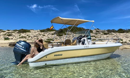 Sessa Key Largo 20 Deck Boat Rental in Eivissa, Spain PEDROLAS