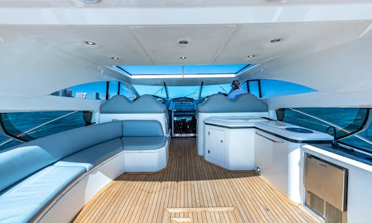68' Sunseeker Predator Luxury Yachting Charter in Miami