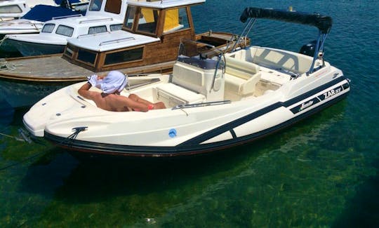 Zar 57 Well Deck Rigid Inflatable Boat for Rent in Biograd na Moru
