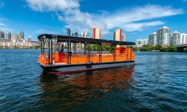 49ft Pontoon Boat Big Party for up to 6 people or less in Miami