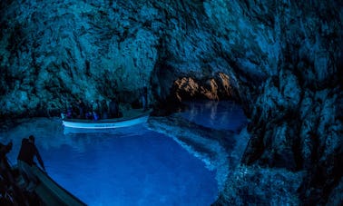 Visite privée de Blue Cave