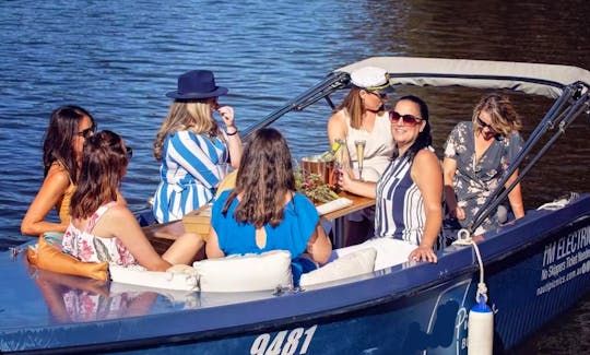 3-Hour Electric Self Drive Boat Hire on Swan River in Maylands Western Australia