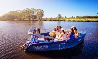 3-Hour Electric Self Drive Boat Hire on Swan River in Maylands Western Australia