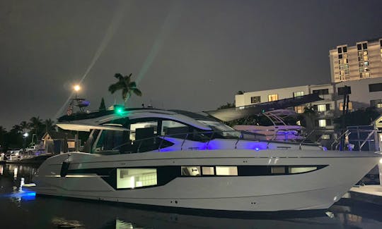 LUXURY brand new Galeon 52 ft sky Mega Yacht in Cancun up to 12 guests  free seadoo jetski