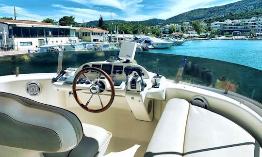 Sealine 49 Motor Yacht Rental in Porto Rafti, Greece