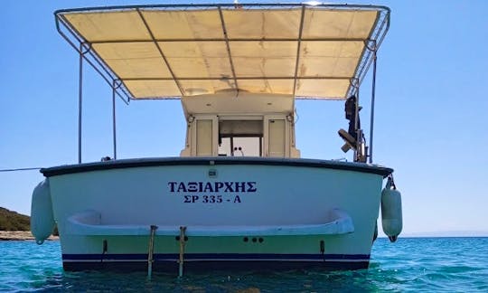 Fishing Charter on Taxiarches Fishing Boat in Porto Rafti, Greece