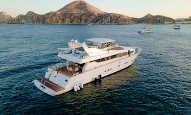 98ft Luxury Power Mega Yacht in Cabo San Lucas