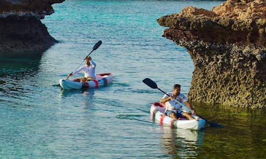 Kayaking at Daymaniyat islands