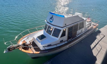 Barco de arrasto CHB de 35 pés para alugar em SF Bay