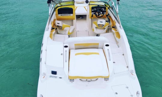 Chaparral 23ft Deck Boat Rental in Miami
