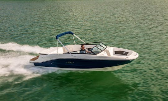 25' Sea Ray Deckboat for rent in Dubai, Dubai