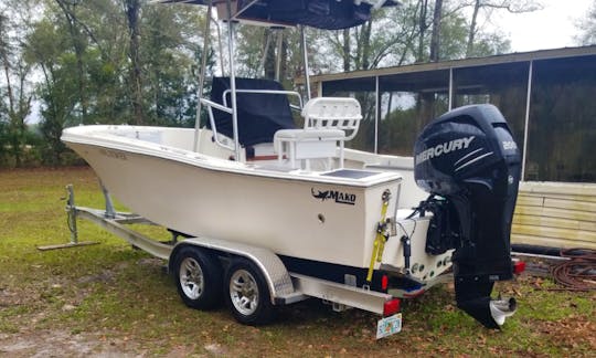 21' Mako Center Console Fishing Boat for rent in Lake City Florida