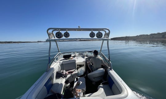 Upgraded System to make sure you can hear your music of choice anywhere on the lake!