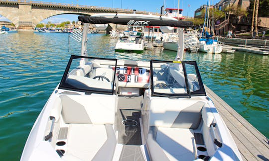 Surf's Up! 🏄 Ultimate Surf Boat Experience At Sand Hollow 🌊 Fully Chartered ATX 22 Type S 🛥️