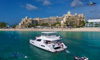 "La Vida" 51' Leopard Power Catamaran Yacht Charter in the Cayman Islands