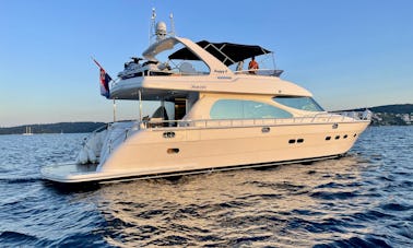 Yaretti 2210 Yacht à moteur de luxe de 72 pieds à louer en Croatie