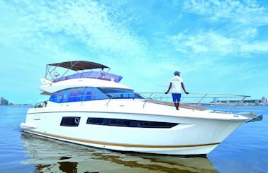 Beautiful Prestige 500 Power Mega Yacht Rental in Luanda, Angola