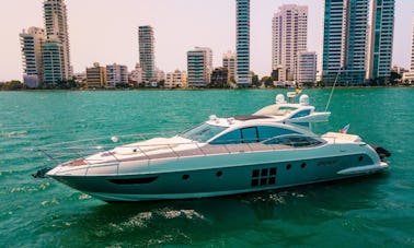 Alquile este hermoso yate a motor Azimut 62s 